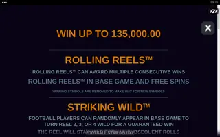 Football Star Deluxe – Game rules