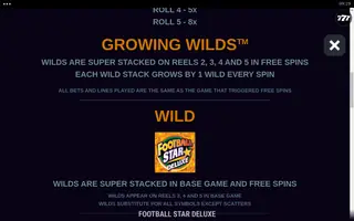 Football Star Deluxe – Game rules