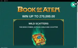 Book of Atem – Game rules