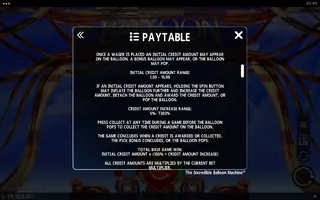 The Incredible Balloon Machine – Game rules