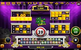 Break da Bank Again Video Bingo – Winning spin
