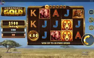 Serengeti Gold – Winning spin