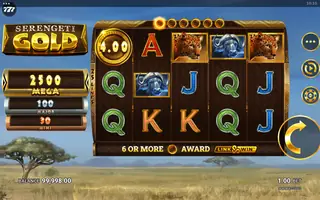 Serengeti Gold – Winning spin