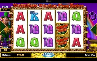 Rainbow Riches Free Spins – Base game