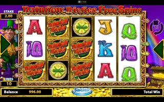 Rainbow Riches Free Spins – Feature in play