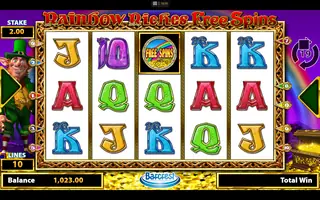Rainbow Riches Free Spins – Feature in play
