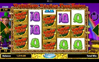 Rainbow Riches Free Spins – Feature in play