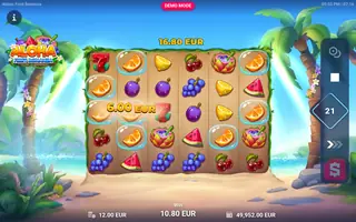 Aloha Fruit Bonanza – Winning spin