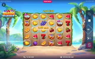 Aloha Fruit Bonanza – Winning spin