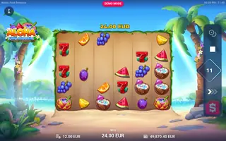 Aloha Fruit Bonanza – Winning spin