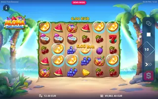 Aloha Fruit Bonanza – Winning spin