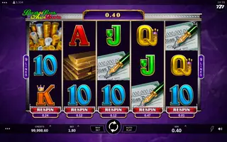 Break Da Bank Again Respin – Winning spin