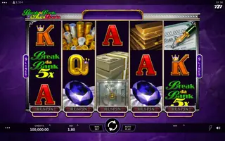Break Da Bank Again Respin – Feature in play