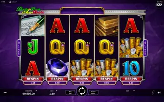 Break Da Bank Again Respin – Feature in play