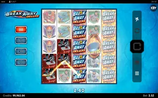 Break Away Deluxe – Winning spin