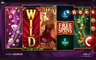 Ruby Casino Queen – Base game