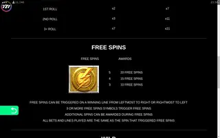 Ancient Fortunes Zeus – Game rules
