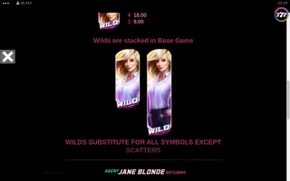 Agent Jane Blonde Returns – Game rules