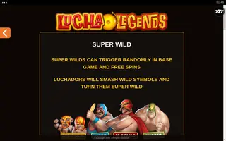 Lucha Legends – Game rules