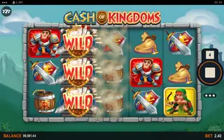 Cash of Kingdoms – Feature in play