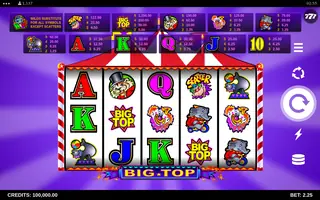 Big Top – Base game