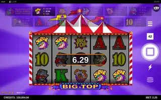 Big Top – Winning spin
