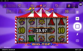Big Top – Winning spin