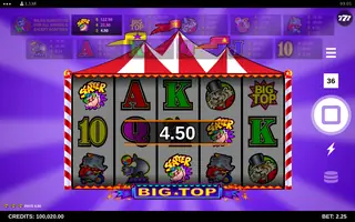 Big Top – Winning spin