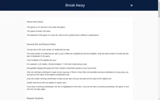 Break Away – Game rules