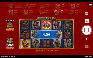Kings of Cash – Winning spin