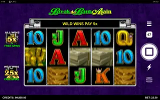 Break da Bank Again – Feature in play