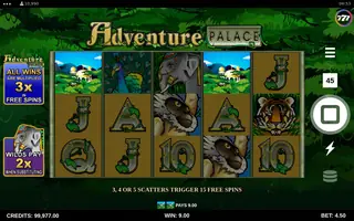 Adventure Palace – Winning spin