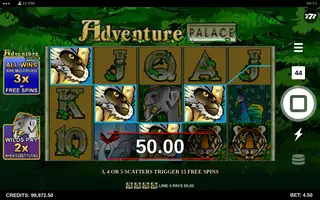Adventure Palace – Winning spin