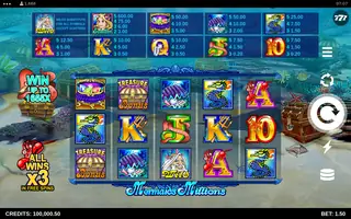 Mermaids Millions – Base game
