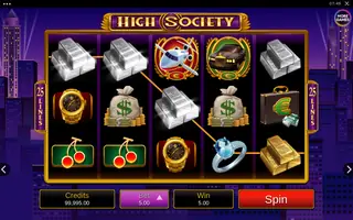 High Society – Winning spin