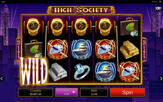 High Society – Feature in play