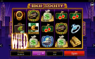 High Society – Feature in play