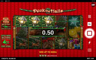 Deck the Halls – Winning spin