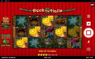 Deck the Halls – Winning spin