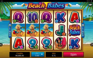 Beach Babes – Winning spin