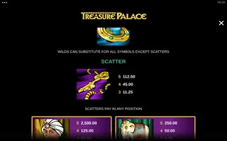 Treasure Palace – Game rules