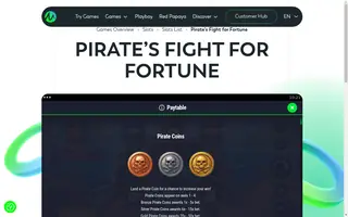 Pirate’s Fight for Fortune – Paytable