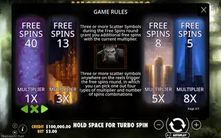 Mighty Kong – Game rules