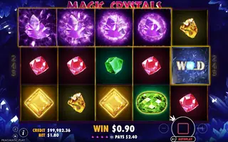 Magic Crystals – Winning spin