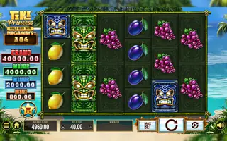 Tiki Princess Megaways – Base game