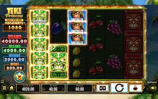 Tiki Princess Megaways – Feature in play