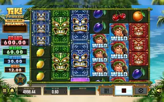 Tiki Princess Megaways – Feature in play