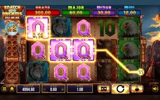 Snatch the Dreams: Hold and Win – Winning spin