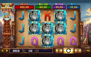 Snatch the Dreams: Hold and Win – Feature in play