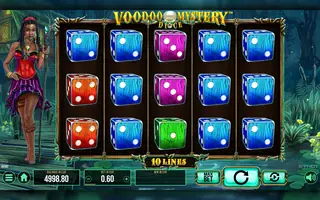 Voodoo Mystery Dice – Feature in play